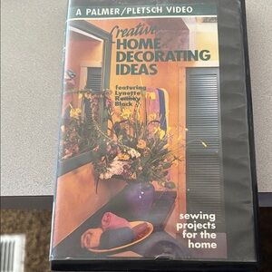 Creative Home Decorating Ideas VHS